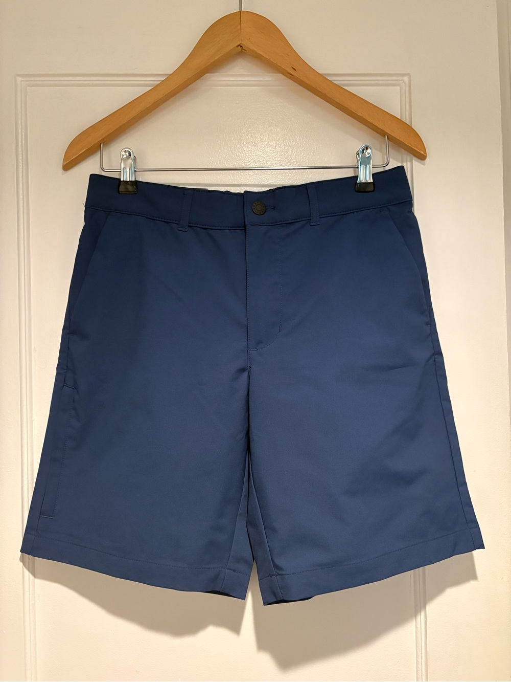 Gerry Weber Classic Navy Flat-Front Shorts